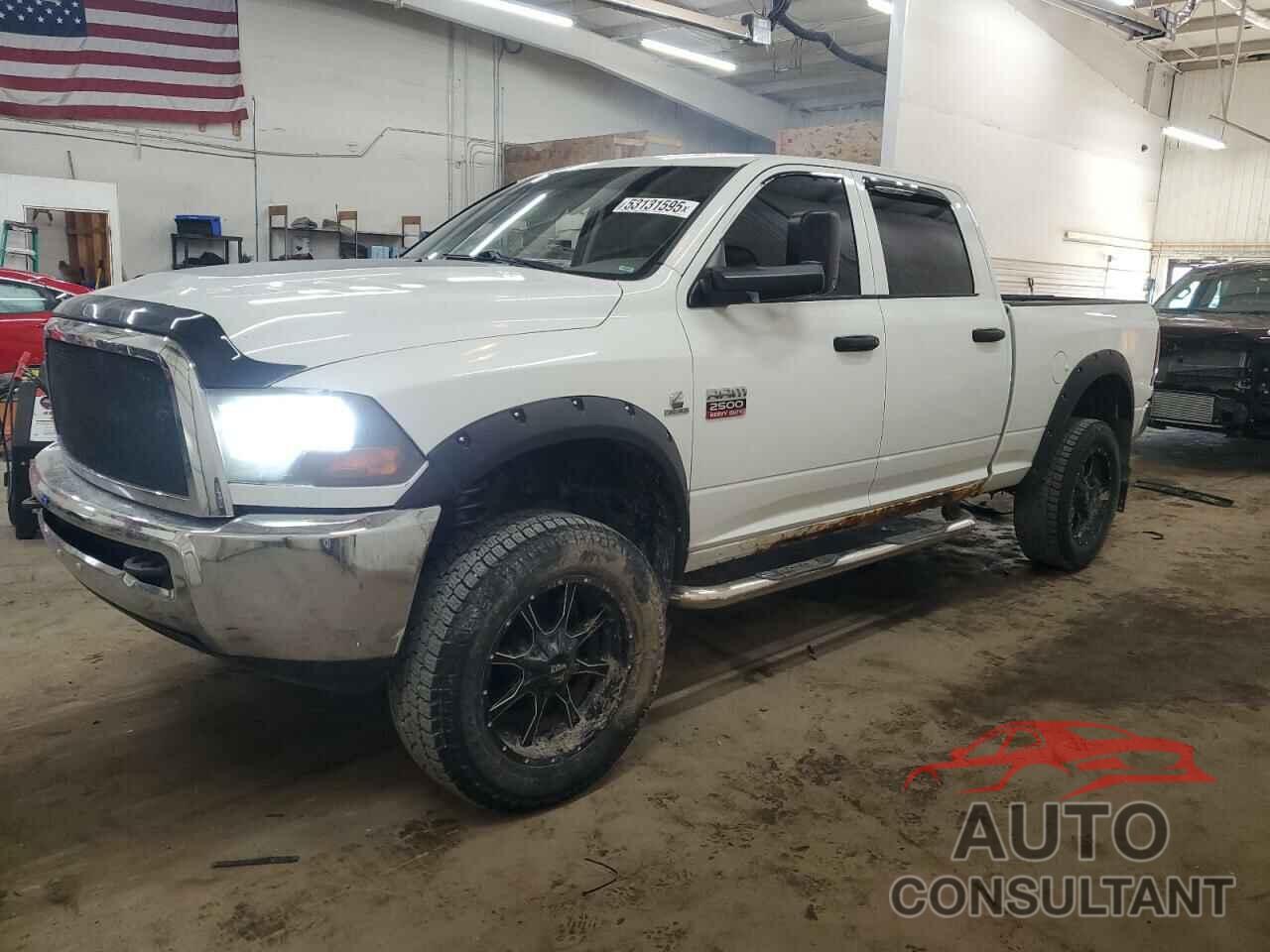 DODGE RAM 2500 2012 - 3C6UD5CL3CG198699