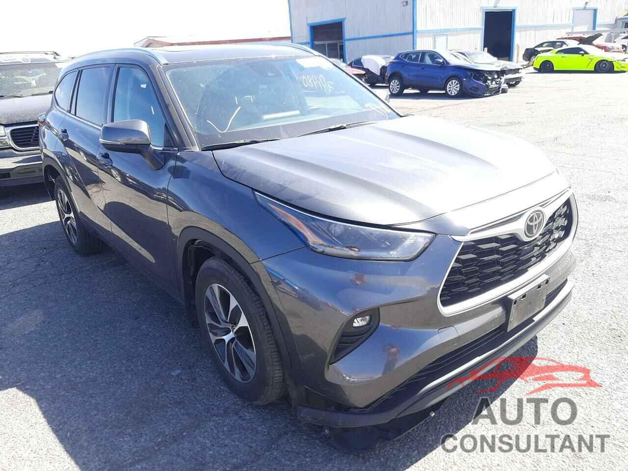 TOYOTA HIGHLANDER 2021 - 5TDGZRBH2MS056827