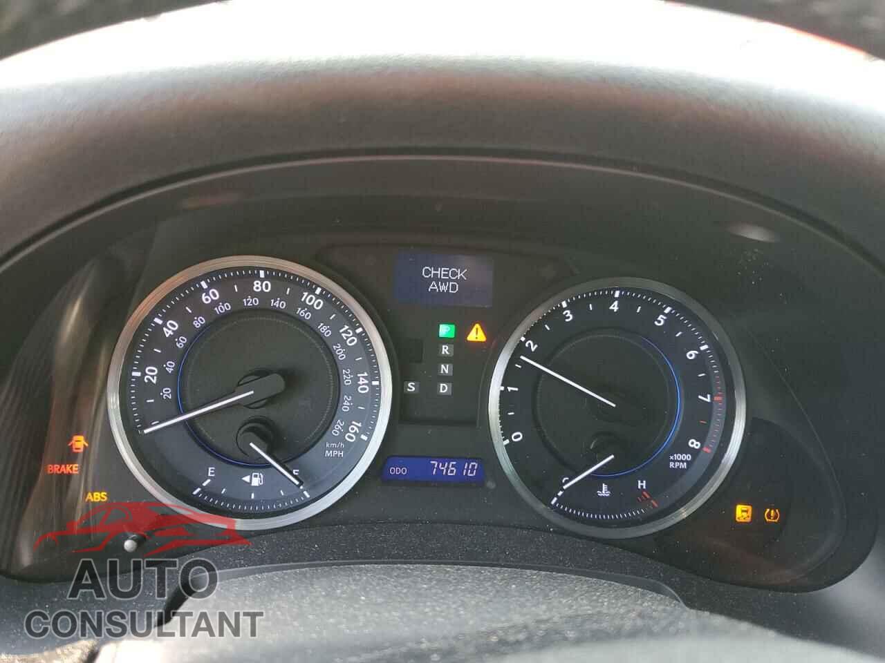 LEXUS IS 2011 - JTHCF5C25B5051696
