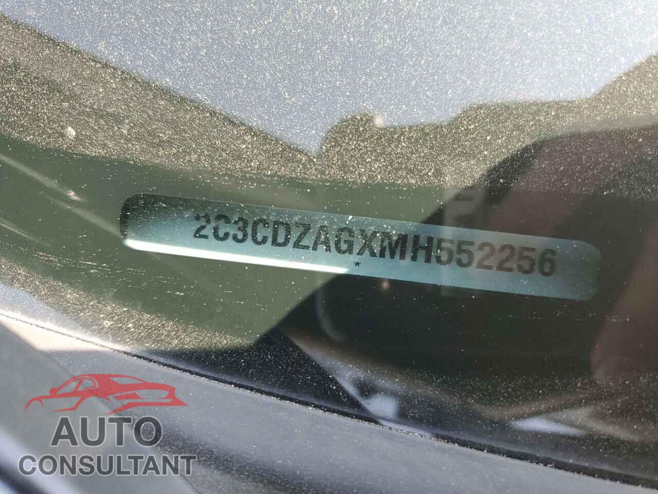 DODGE CHALLENGER 2021 - 2C3CDZAGXMH552256