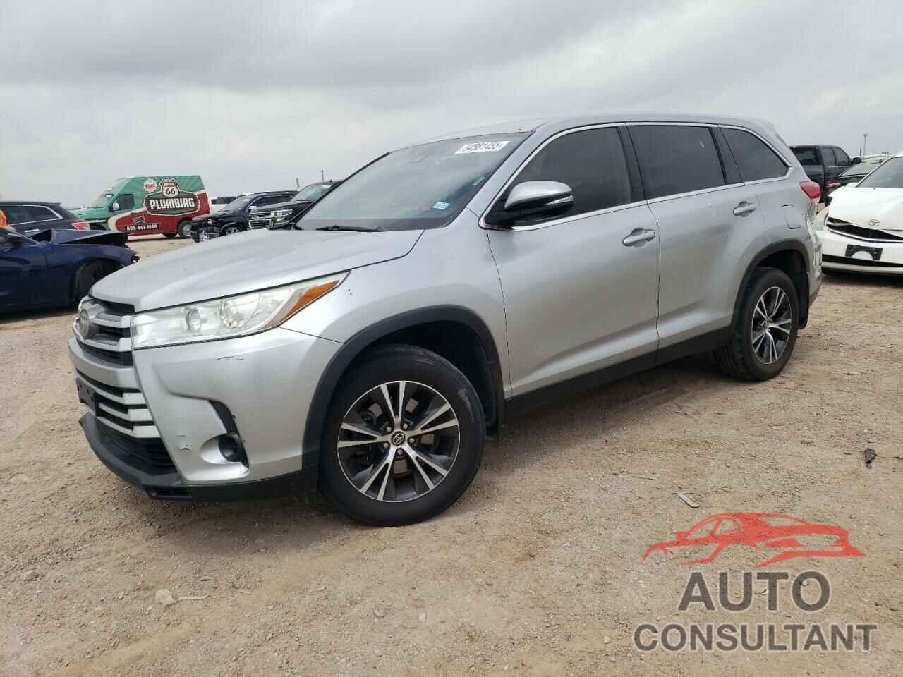 TOYOTA HIGHLANDER 2019 - 5TDBZRFH1KS946849