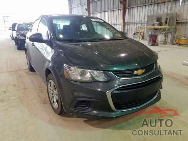 CHEVROLET SONIC 2017 - 1G1JB5SH3H4118958