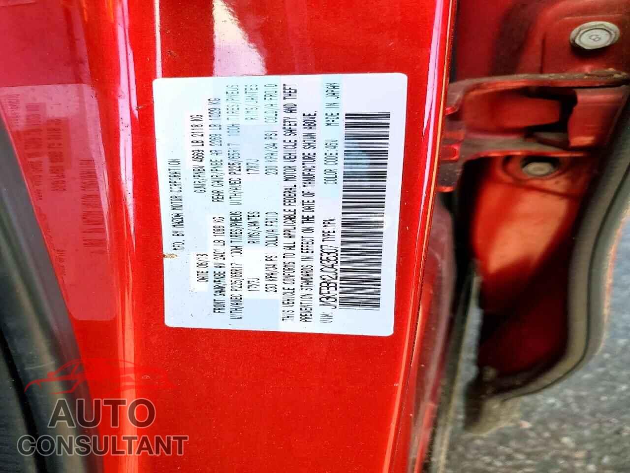 MAZDA CX-5 2018 - JM3KFBBM2J0435307