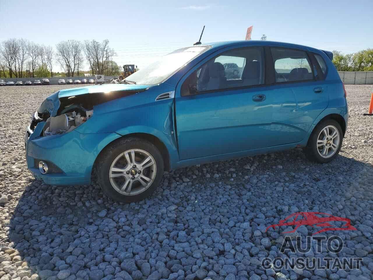 CHEVROLET AVEO 2009 - KL1TG66E89B616617