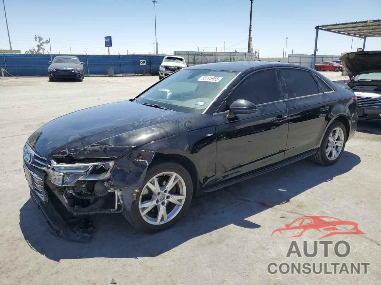AUDI A4 2018 - WAUKMAF43JA080416