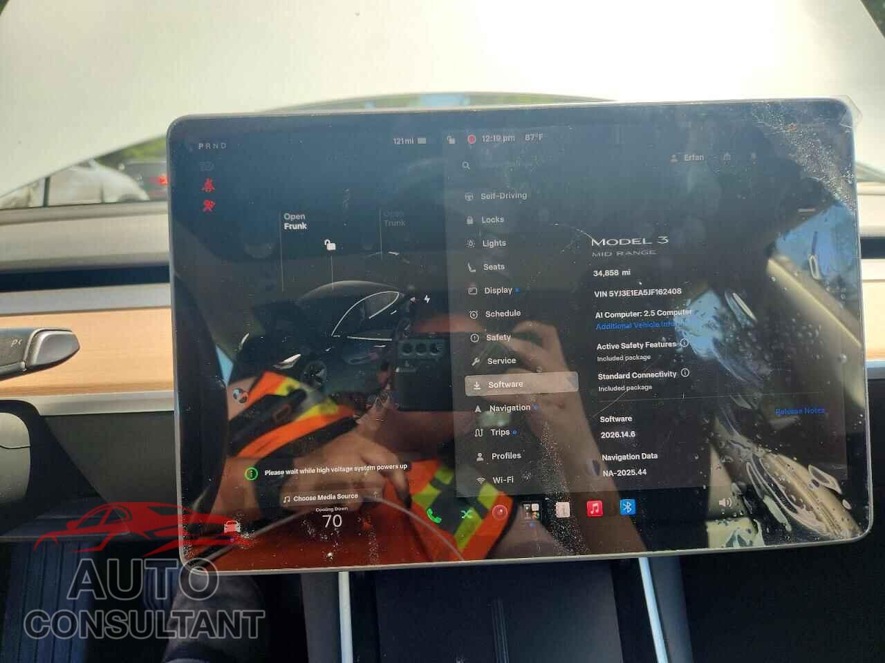 TESLA MODEL 3 2018 - 5YJ3E1EA5JF162408