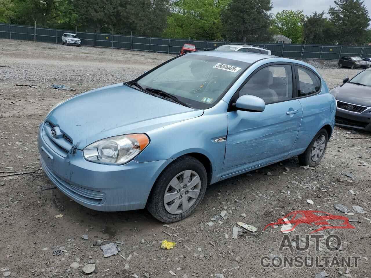 HYUNDAI ACCENT 2010 - KMHCM3AC6AU149417