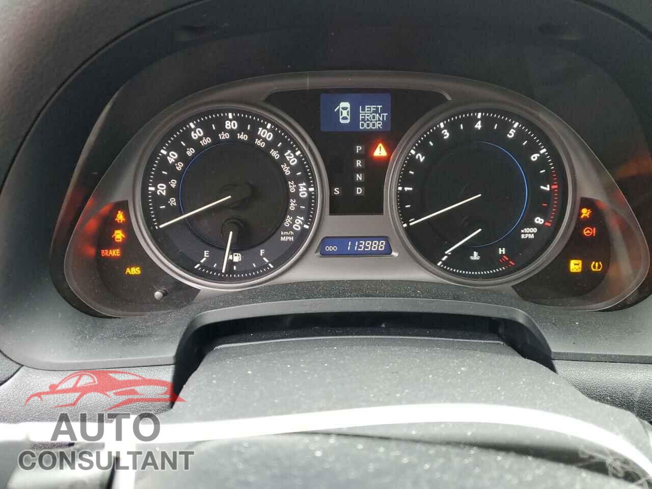 LEXUS IS 2010 - JTHBE5C2XA2017476