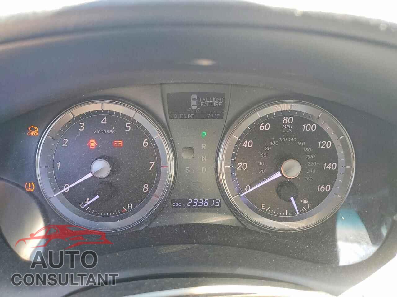 LEXUS ES350 2012 - JTHBK1EGXC2500611