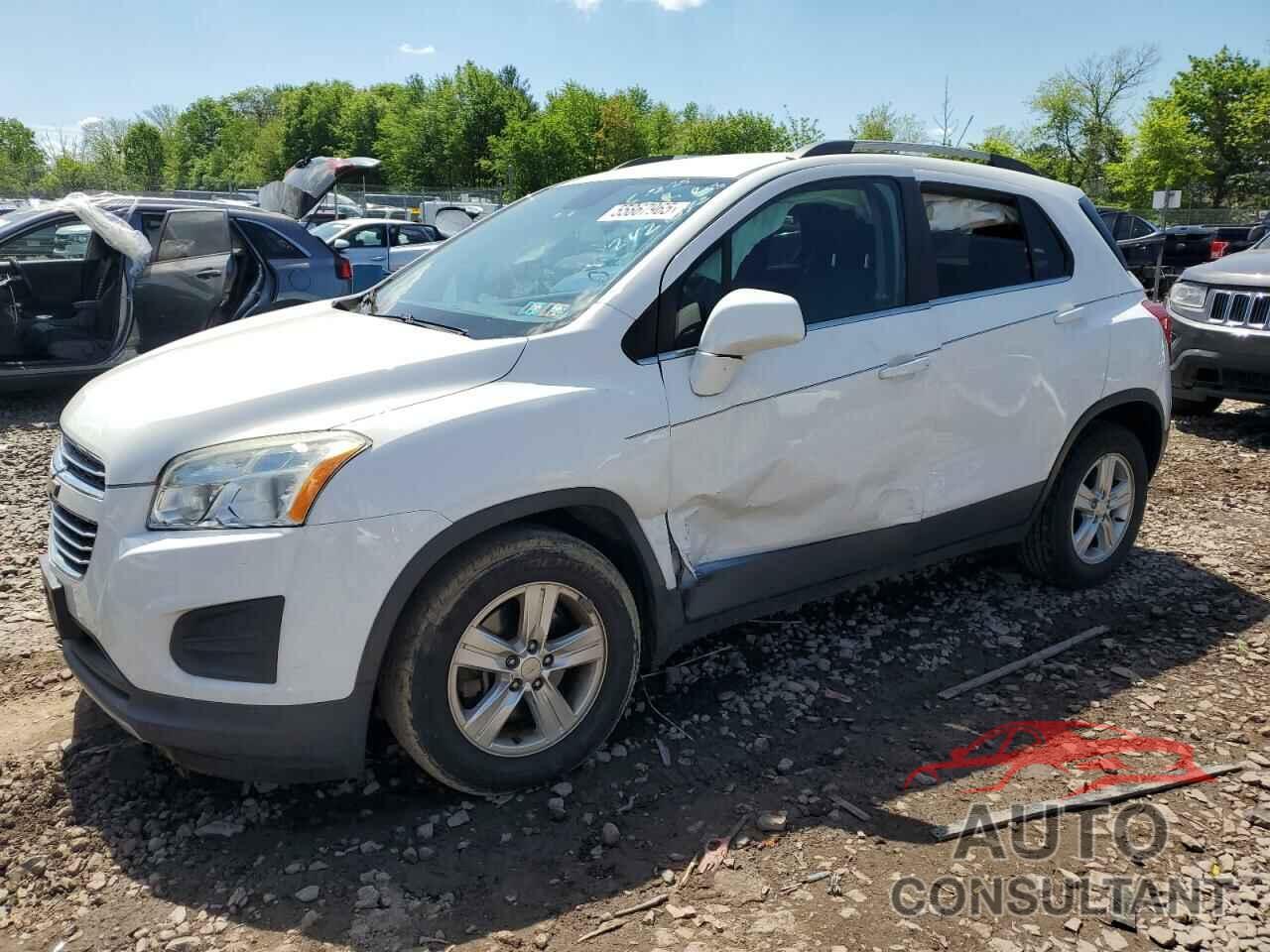 CHEVROLET TRAX 2016 - 3GNCJLSB2GL242092