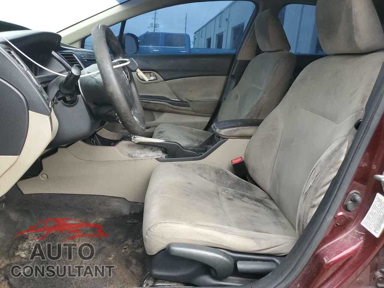 HONDA CIVIC 2013 - 19XFB2F57DE091879