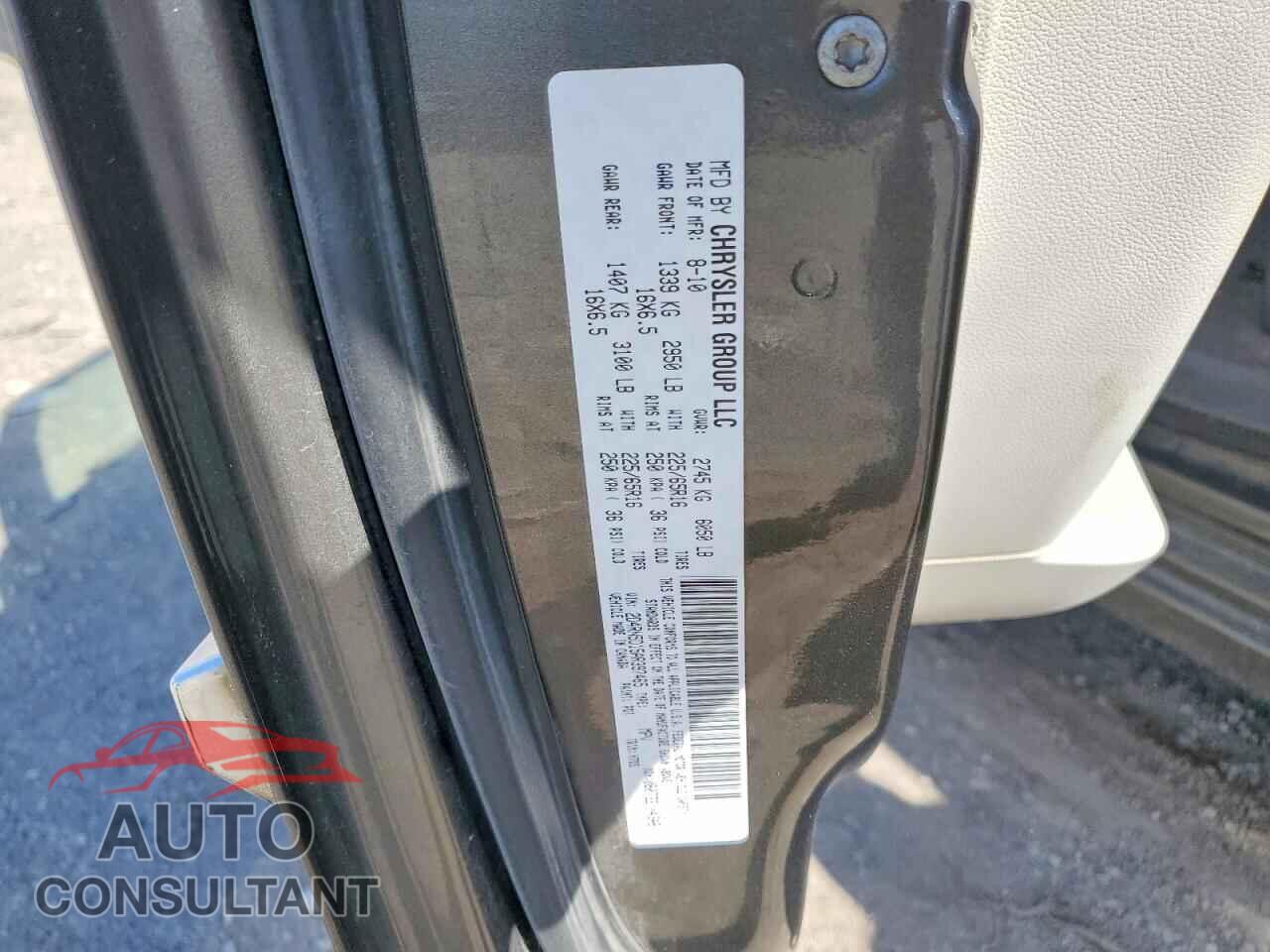 DODGE CARAVAN 2010 - 2D4RN5D15AR397465