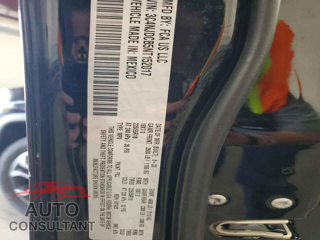 JEEP COMPASS 2022 - 3C4NJDCB5NT152017