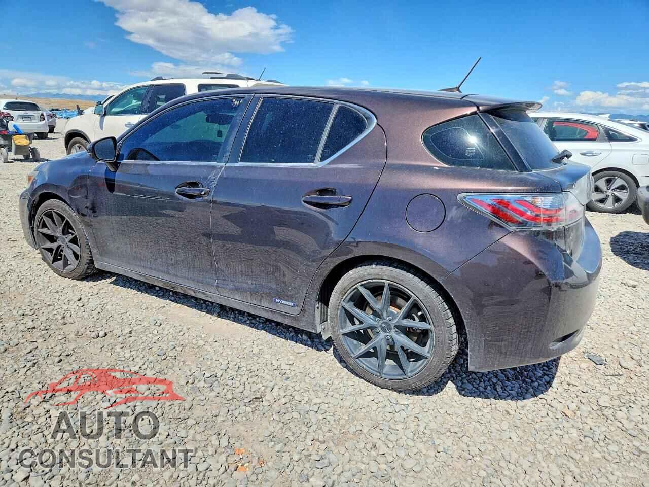LEXUS CT 200 2012 - JTHKD5BH9C2062128