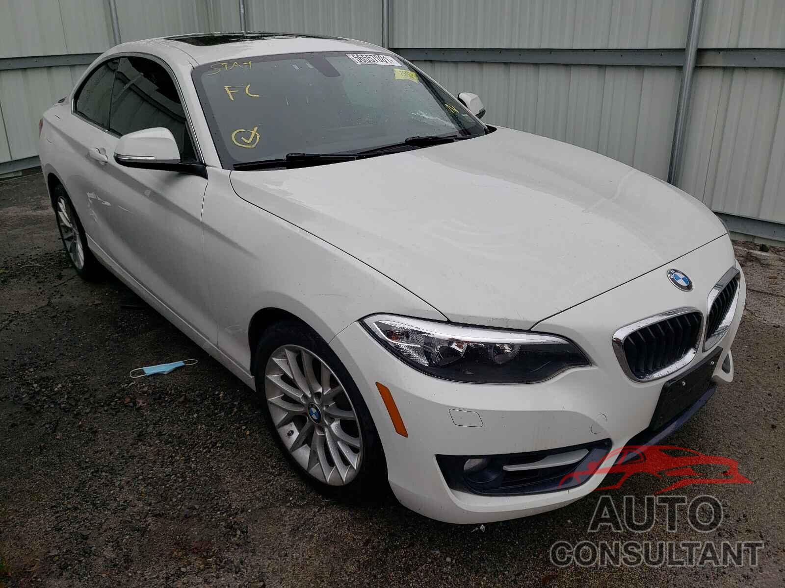 BMW 2 SERIES 2016 - WBA1G9C59GVX97015