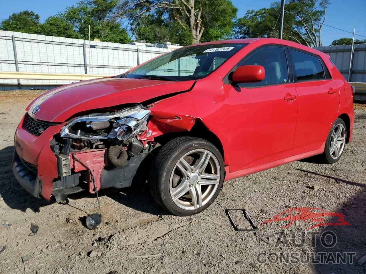 TOYOTA COROLLA 2009 - 2T1KE40E89C005270