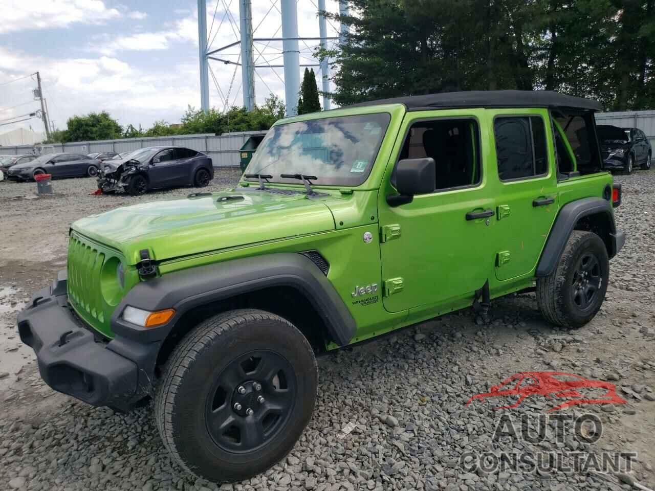JEEP WRANGLER 2018 - 1C4HJXDN6JW237234