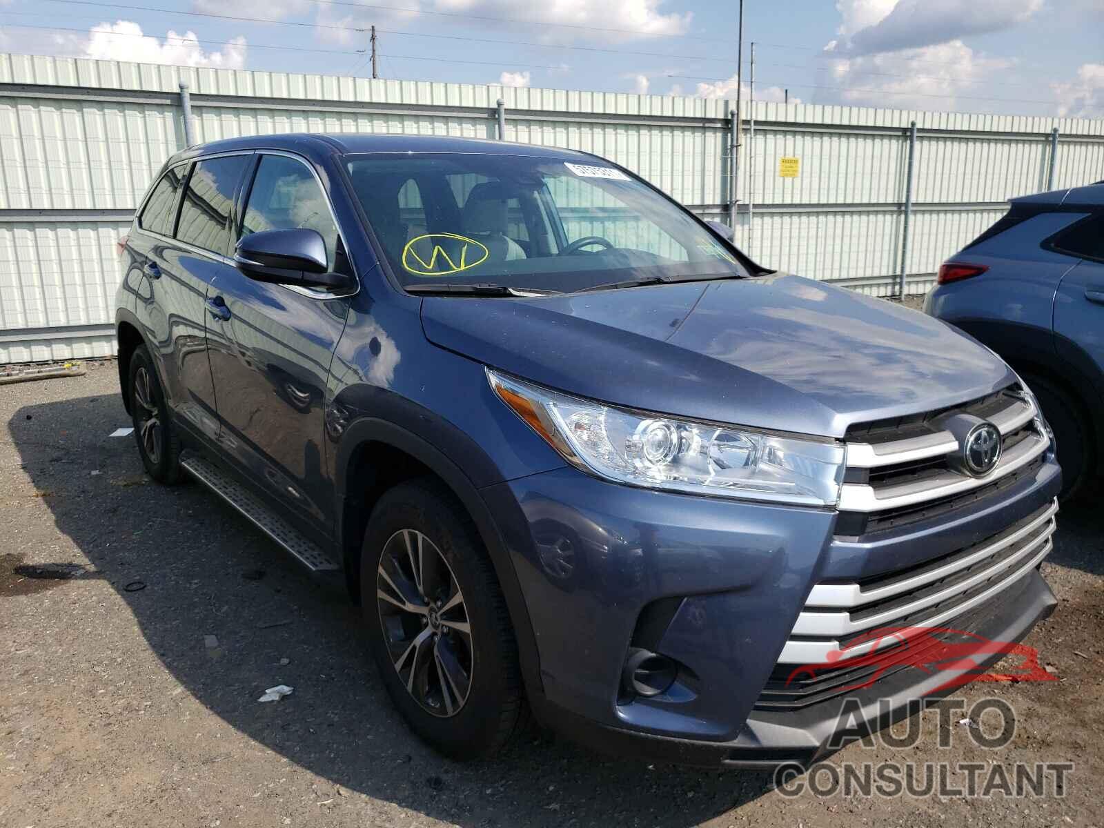 TOYOTA HIGHLANDER 2019 - 5TDBZRFH3KS703950