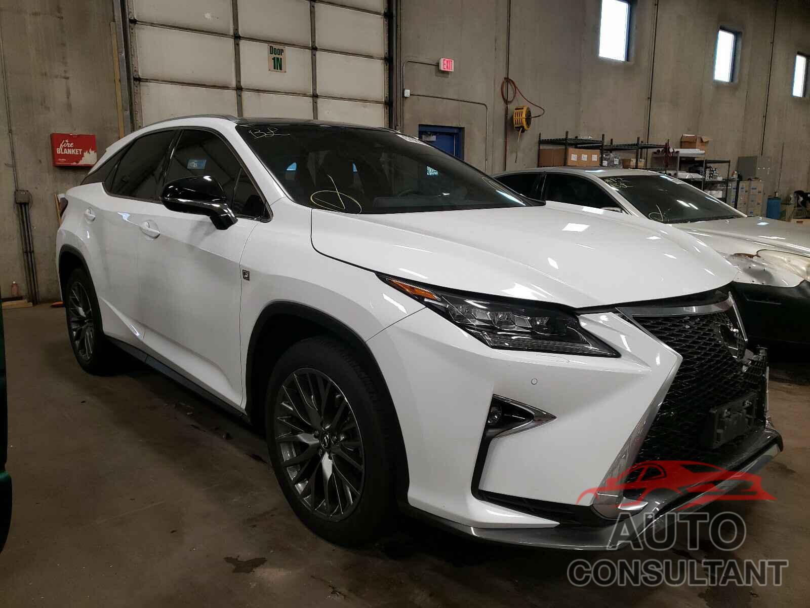 LEXUS RX 350 BAS 2018 - 2T2BZMCA1JC163091