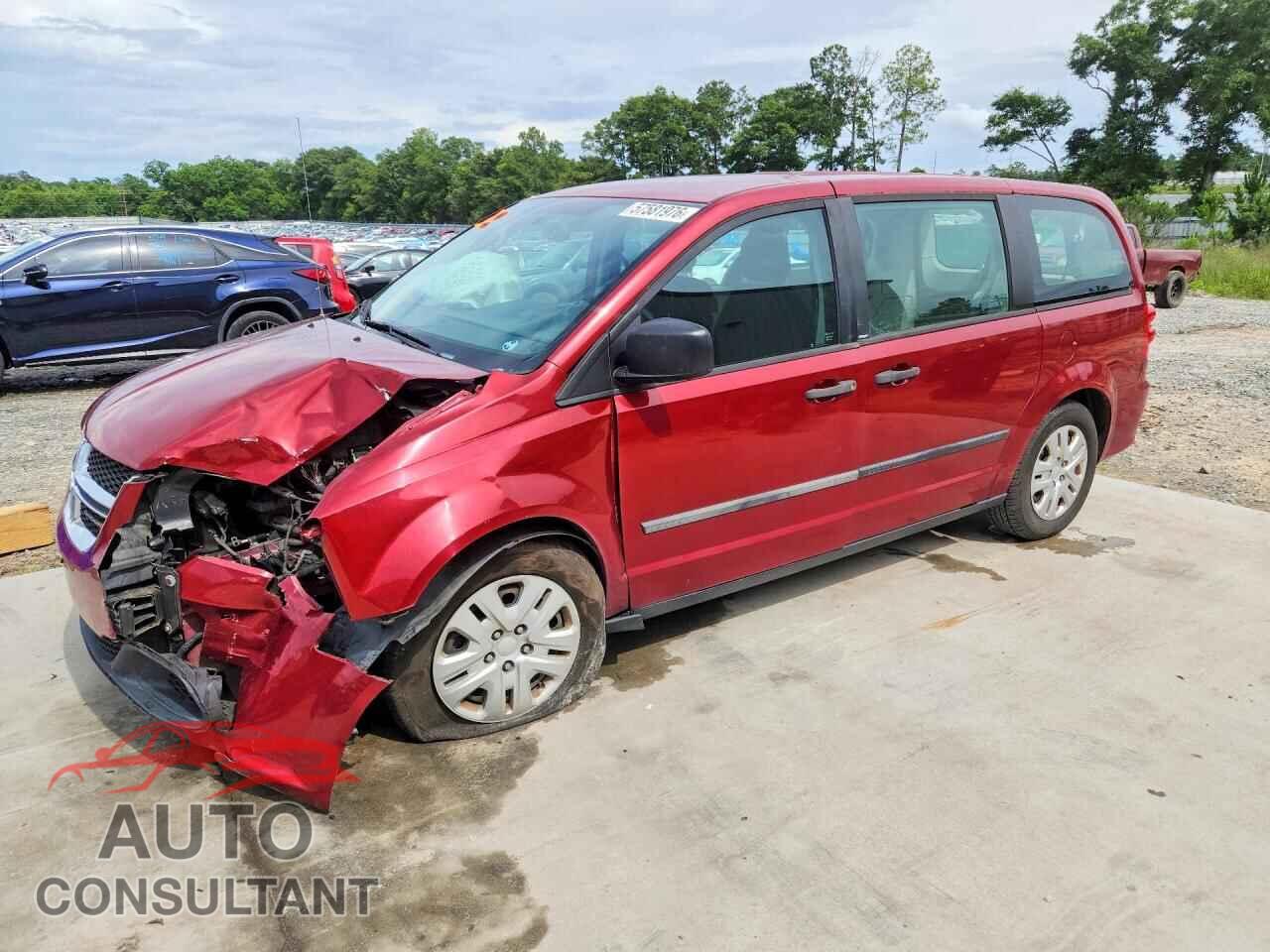 DODGE CARAVAN 2014 - 2C4RDGBG3ER281884