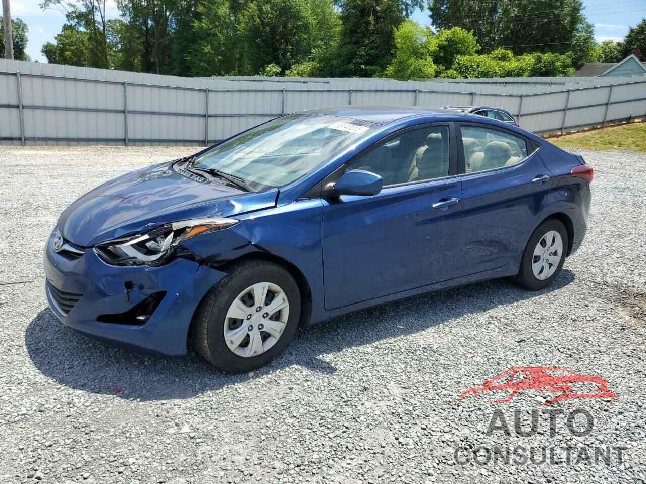 HYUNDAI ELANTRA 2016 - 5NPDH4AE4GH773028
