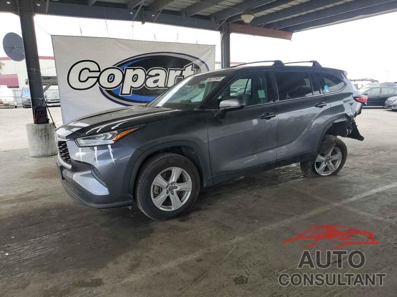 TOYOTA HIGHLANDER 2020 - 5TDCZRAH7LS006987