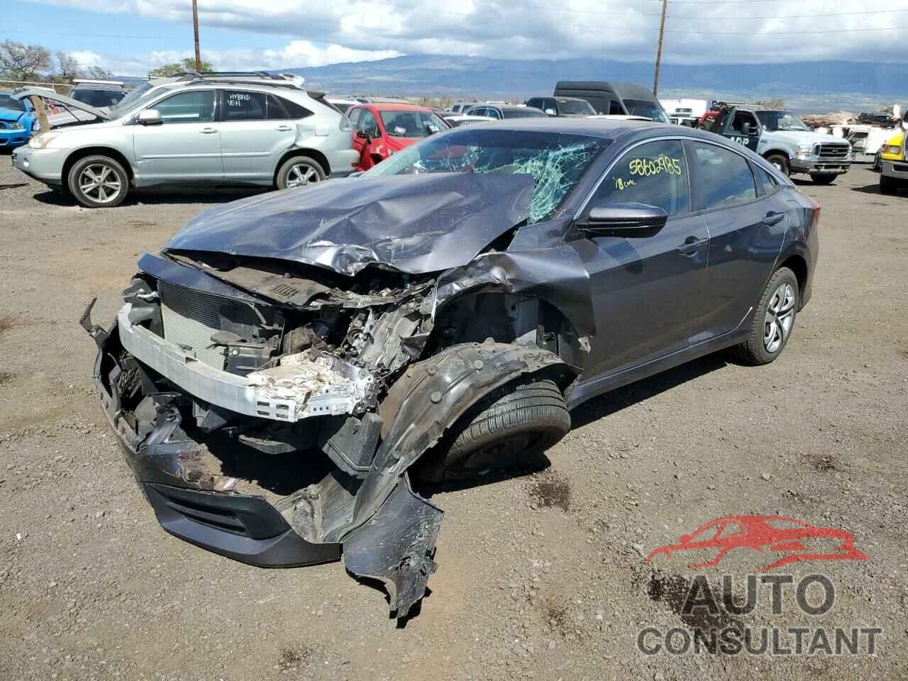 HONDA CIVIC 2018 - 2HGFC2F53JH570315