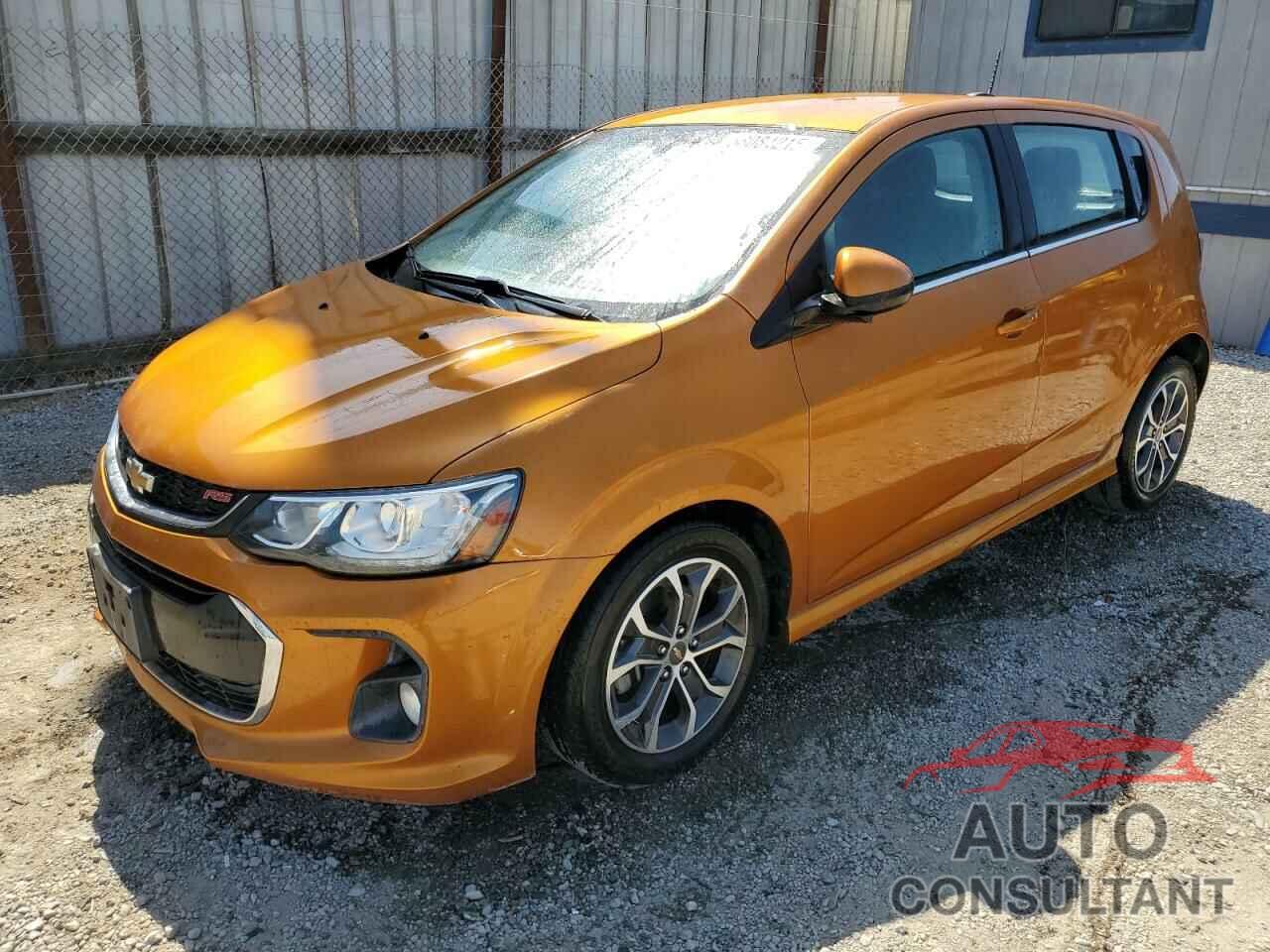 CHEVROLET SONIC 2017 - 1G1JD6SG4H4127773