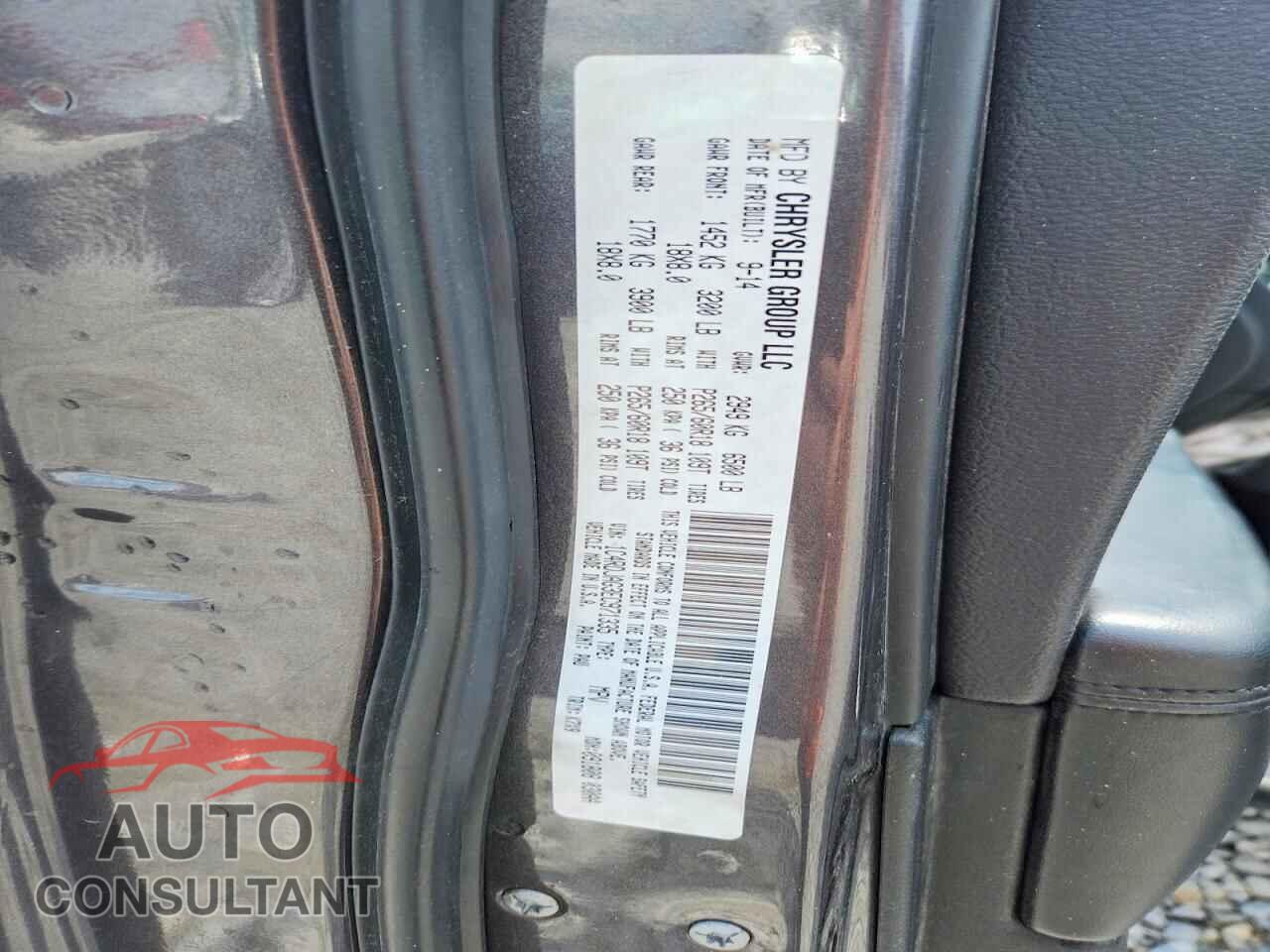 DODGE DURANGO 2014 - 1C4RDJAG3EC971335