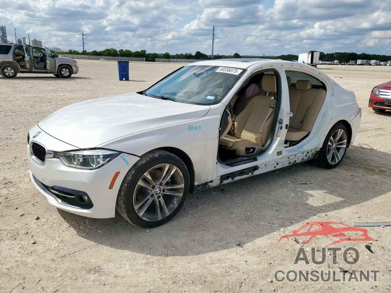 BMW 3 SERIES 2018 - WBA8B9G51JNU57923