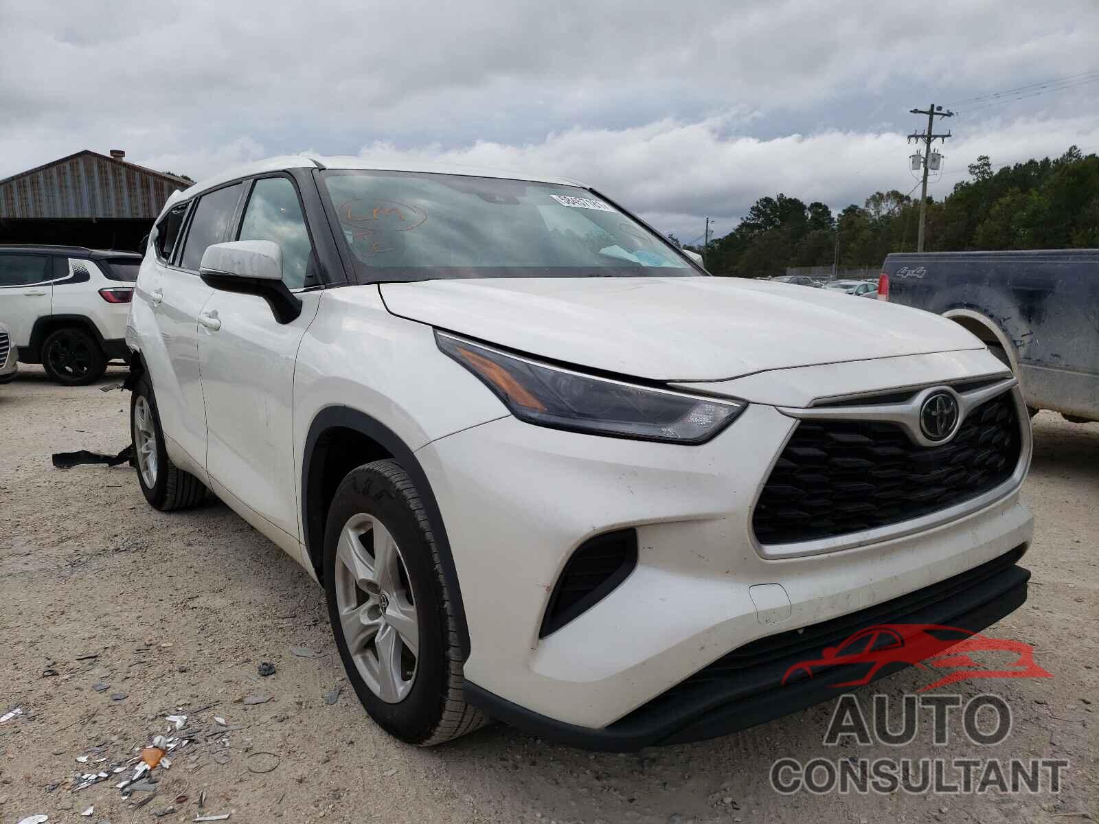TOYOTA HIGHLANDER 2021 - 5TDCZRAH8MS044780