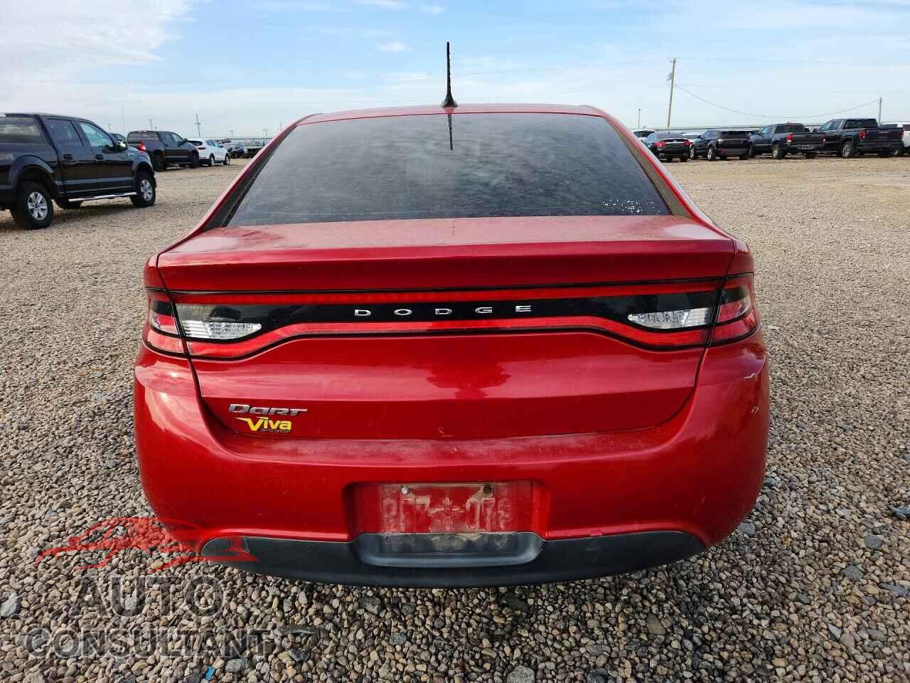 DODGE DART 2013 - 1C3CDFAAXDD287202