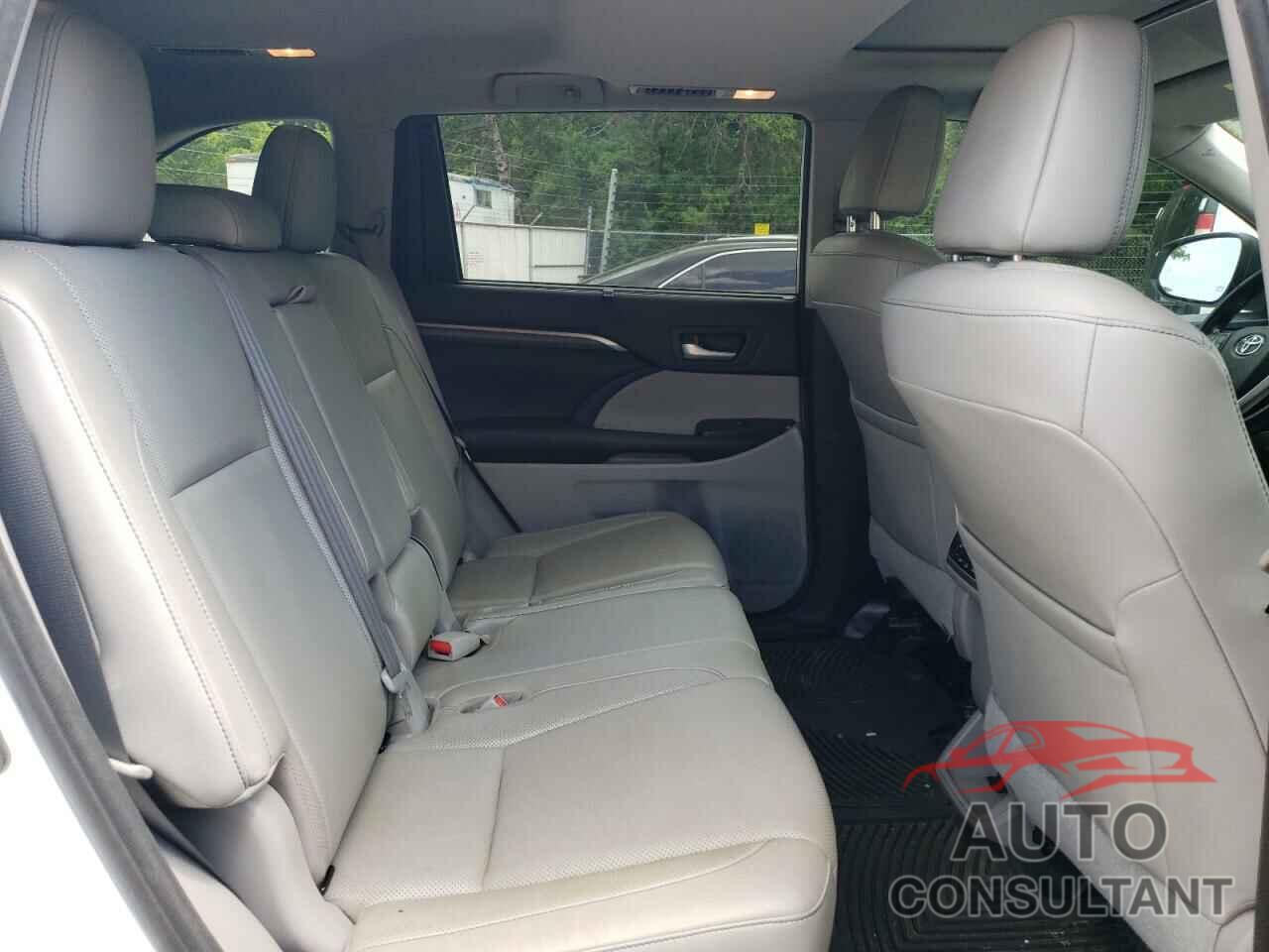 TOYOTA HIGHLANDER 2017 - 5TDDZRFH1HS454615