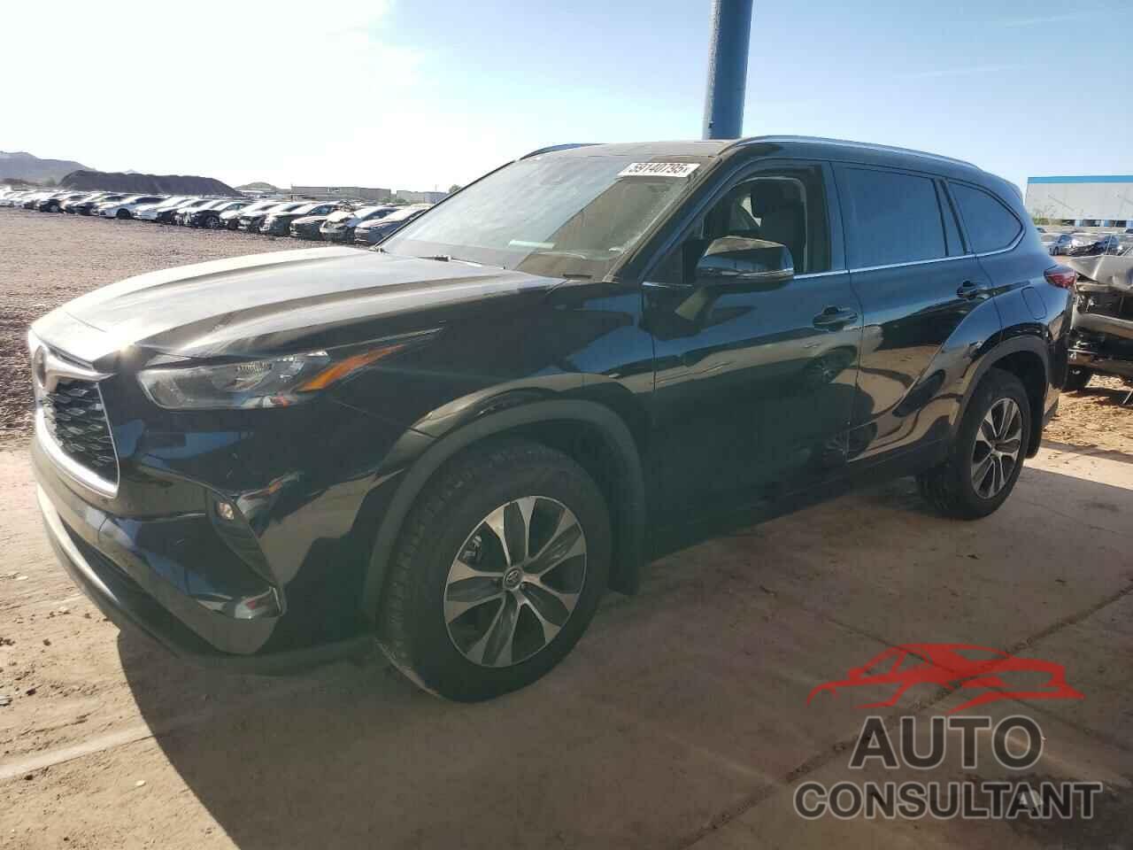 TOYOTA HIGHLANDER 2020 - 5TDGZRBH2LS024586
