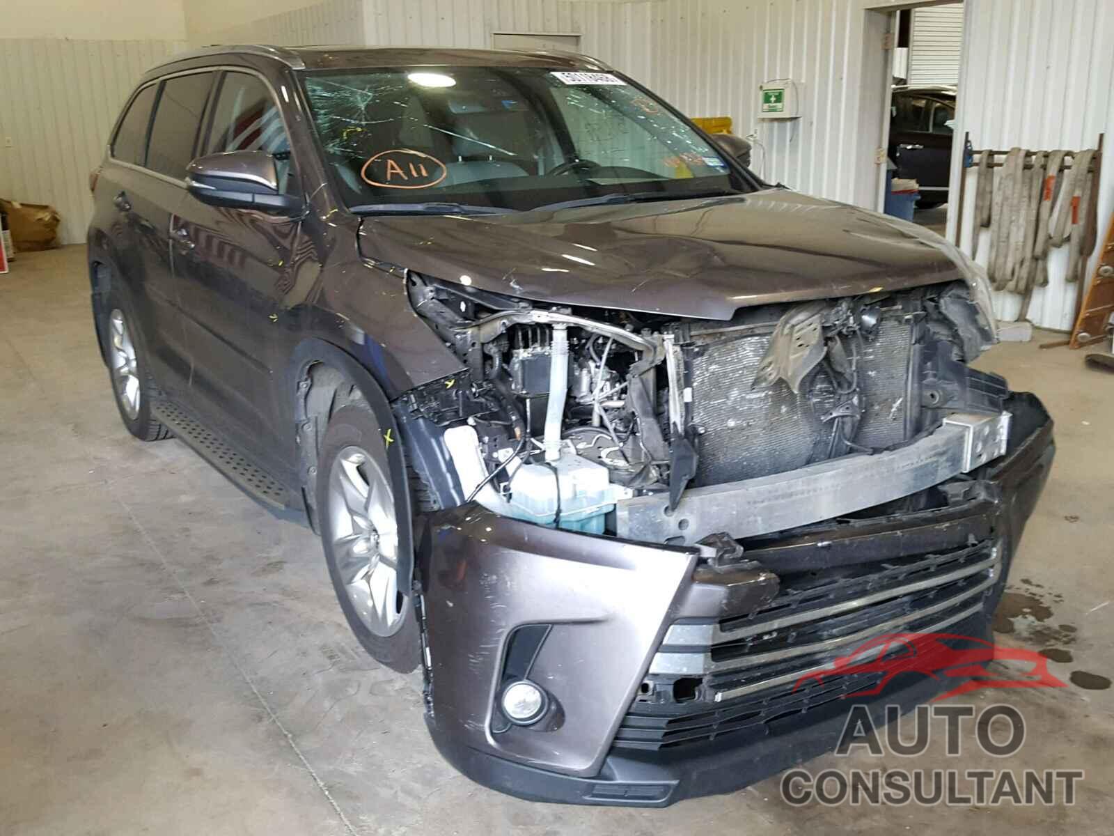 TOYOTA HIGHLANDER 2017 - 5TDYZRFH2HS189222