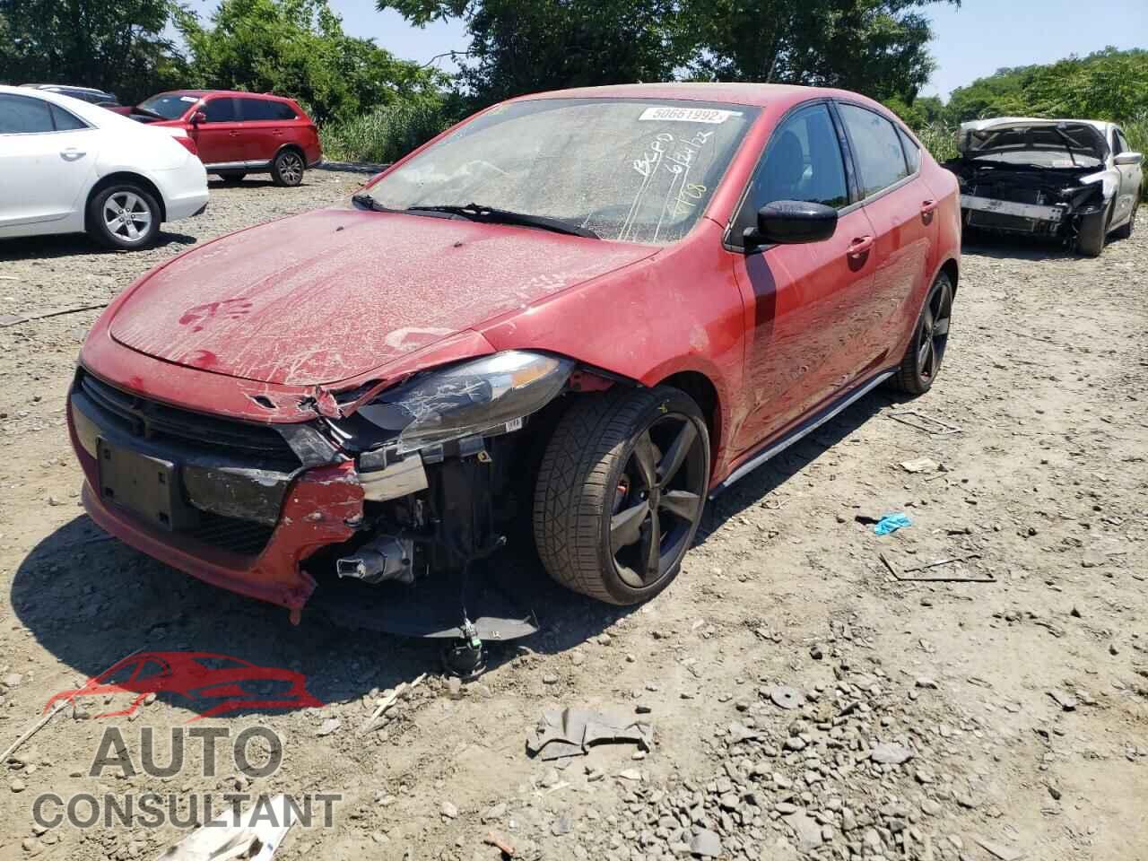 DODGE DART 2016 - 1C3CDFBB3GD645574