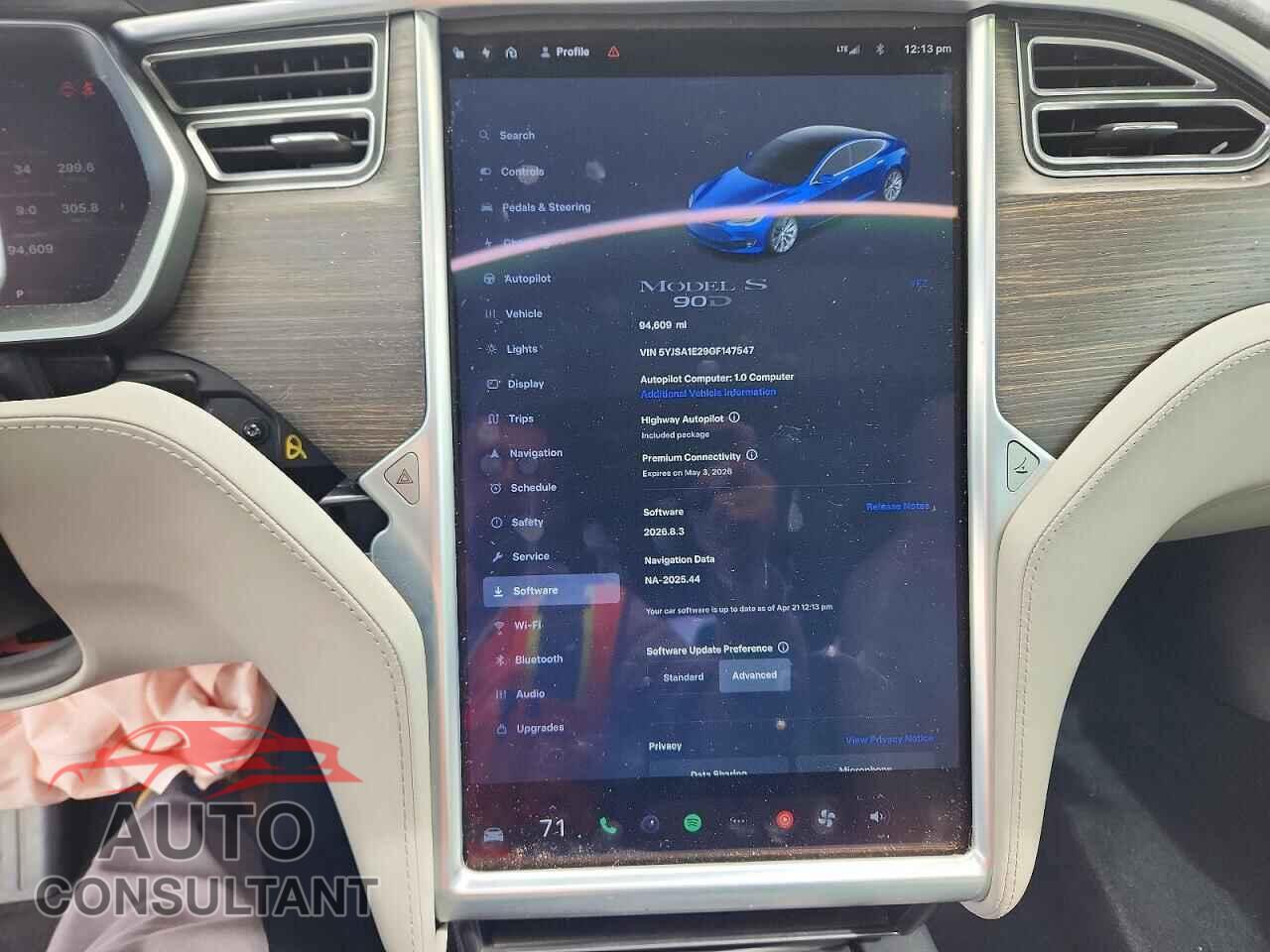 TESLA MODEL S 2016 - 5YJSA1E29GF147547