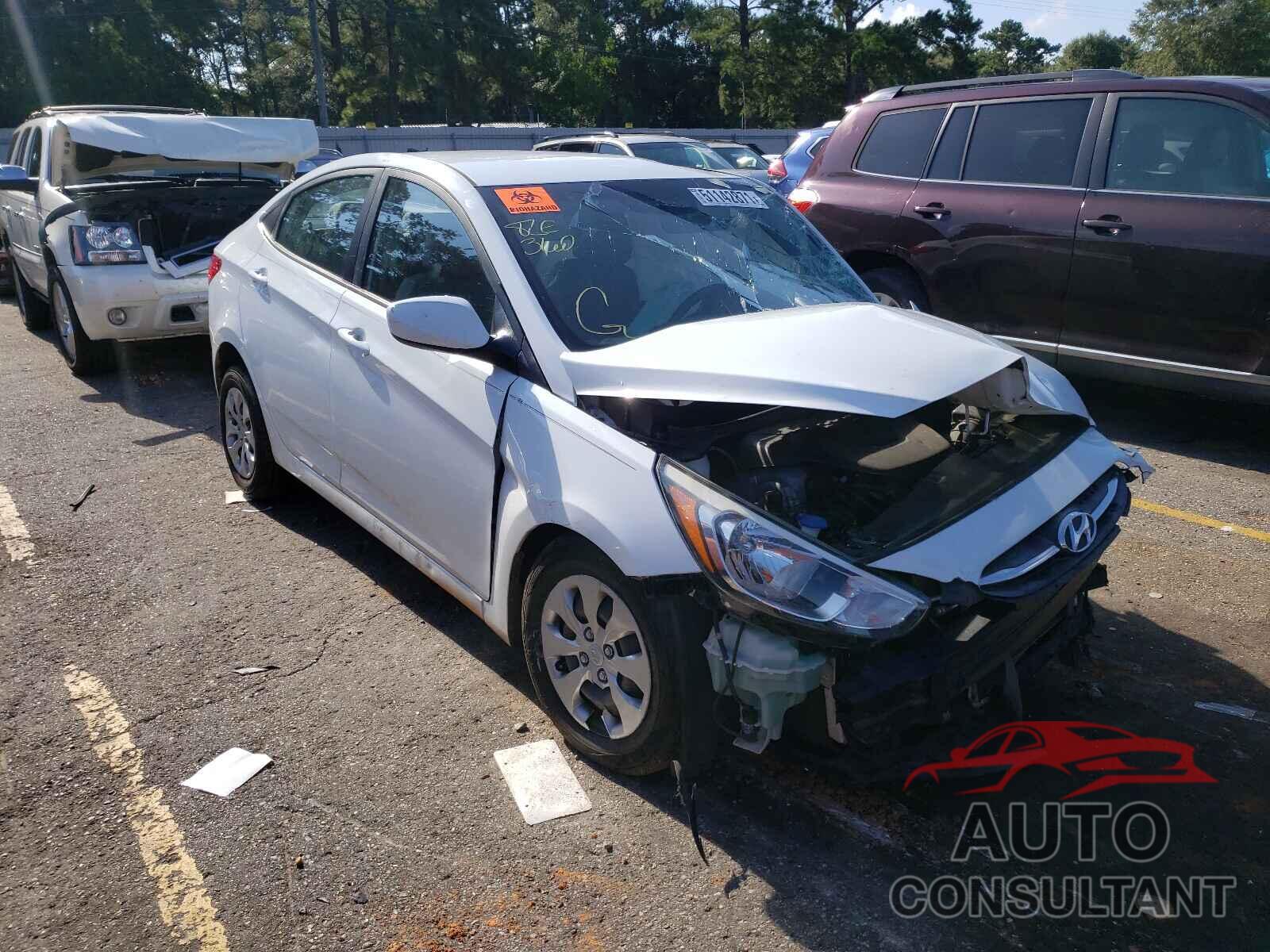 HYUNDAI ACCENT 2016 - KMHCT4AE7GU114372