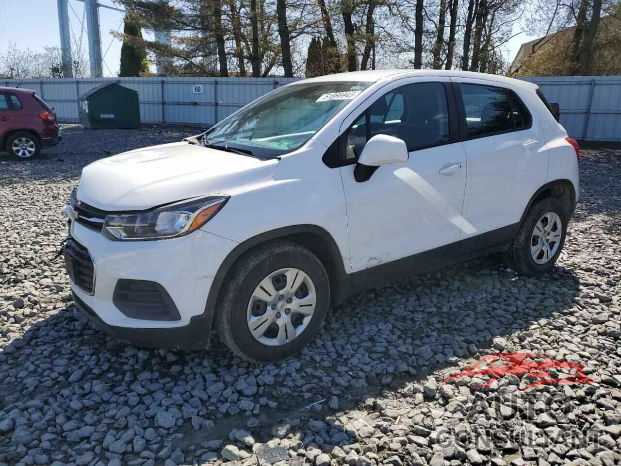 CHEVROLET TRAX 2018 - KL7CJKSB4JB594616