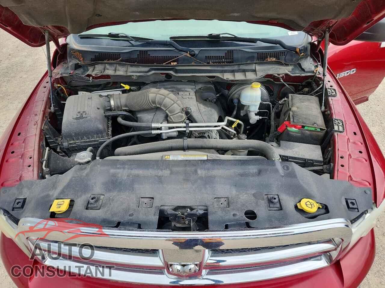 DODGE RAM 1500 2012 - 1C6RD7GT0CS166345