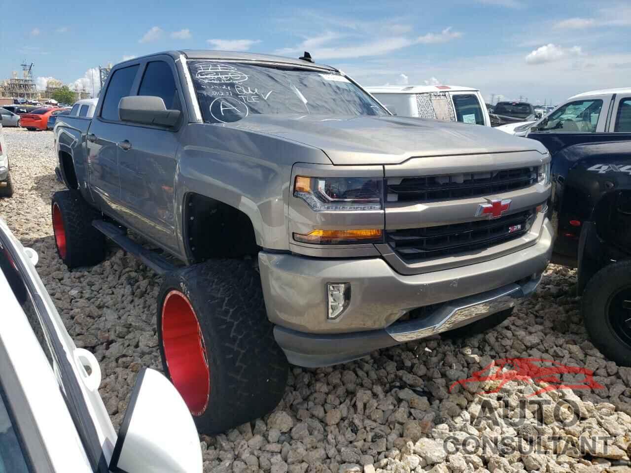 CHEVROLET SILVERADO 2017 - 3GCUKREC2HG234201