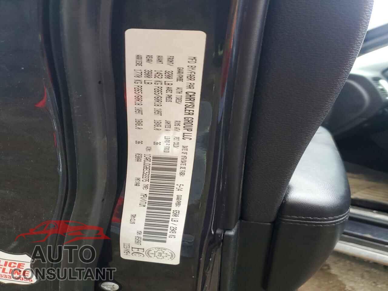 DODGE DURANGO 2014 - 1C4RDJDG8EC522275