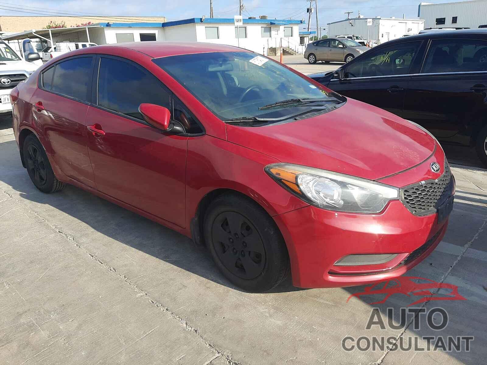 KIA FORTE 2016 - KNAFX4A63G5517643