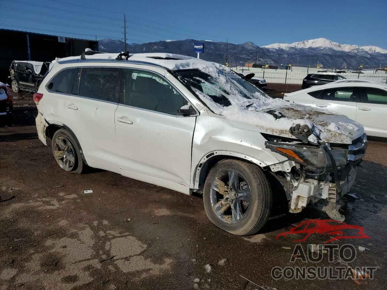 TOYOTA HIGHLANDER 2017 - 5TDDZRFH3HS386463