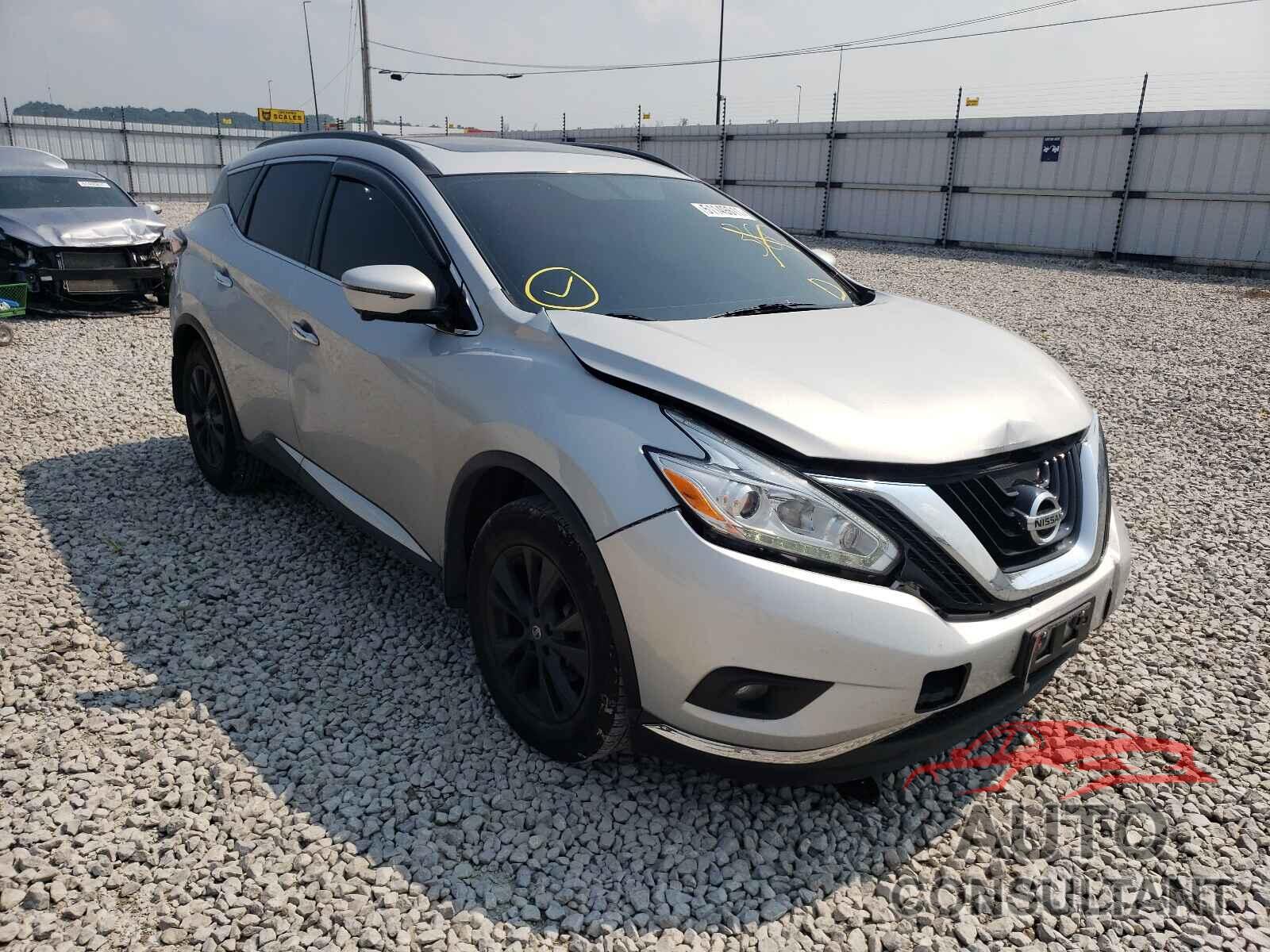 NISSAN MURANO 2017 - 5N1AZ2MG1HN203602