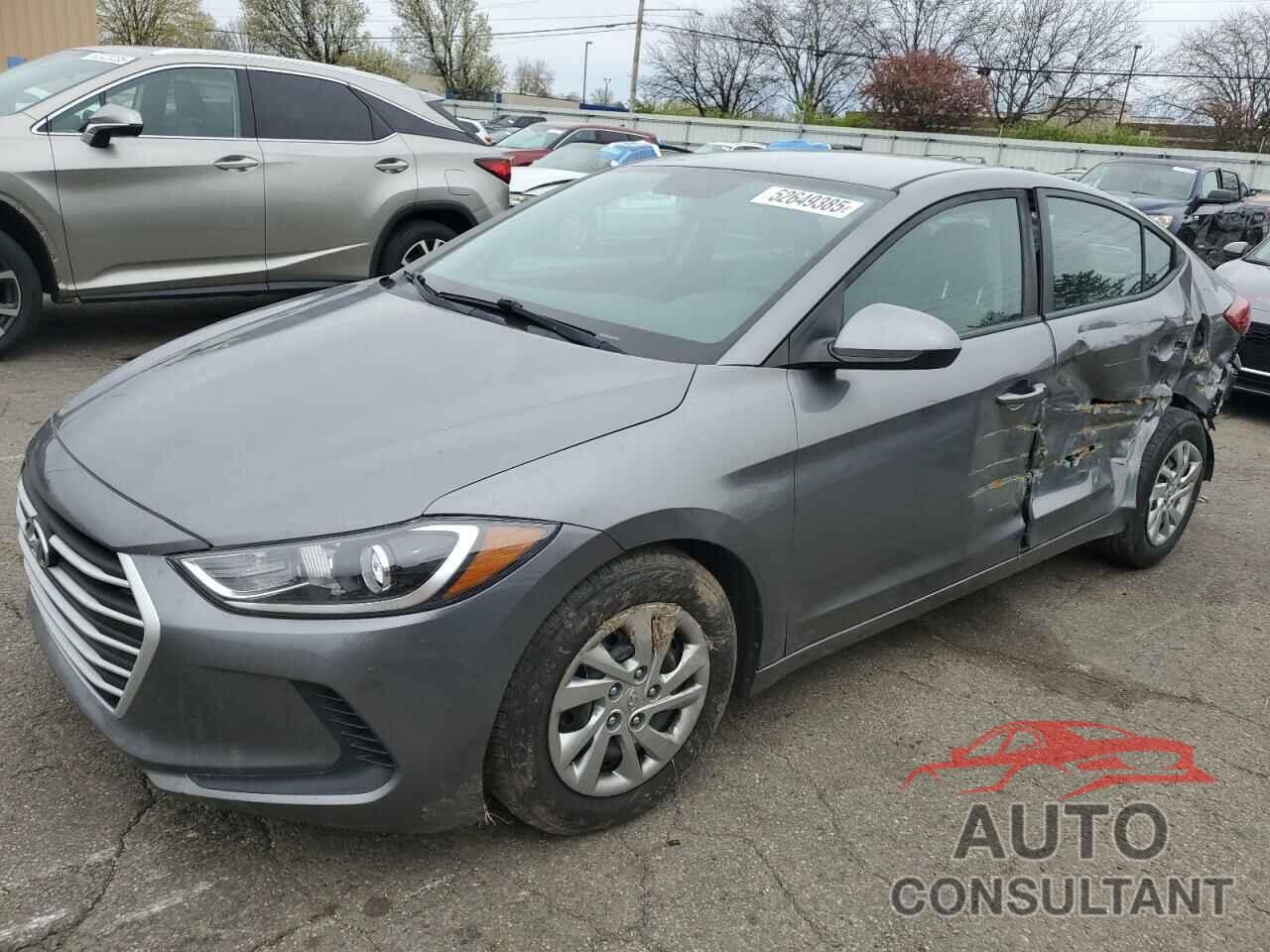 HYUNDAI ELANTRA 2017 - KMHD74LF7HU151292