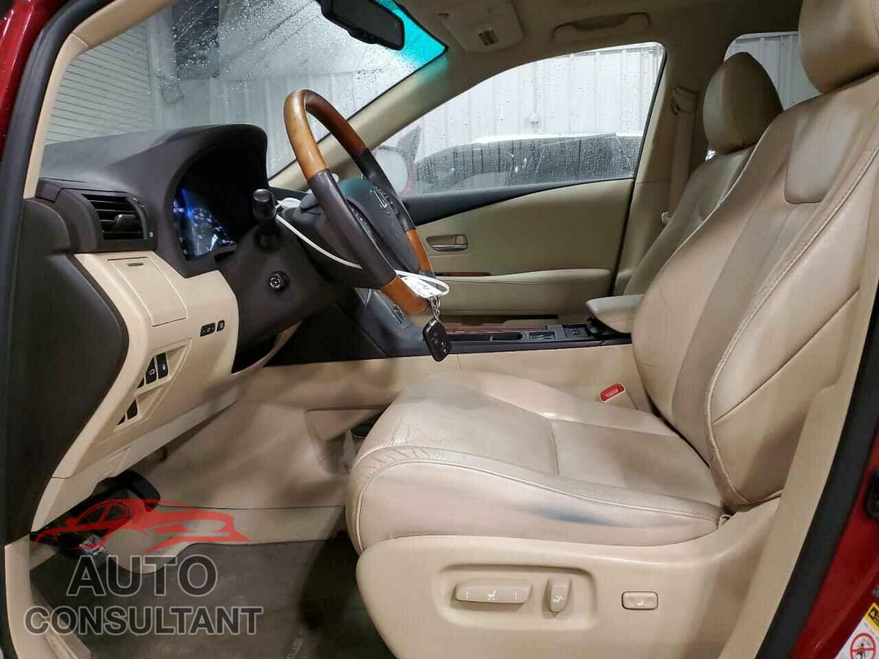 LEXUS RX350 2012 - 2T2BK1BA7CC147789