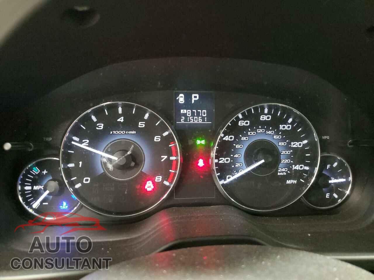 SUBARU OUTBACK 2011 - 4S4BRBAC8B3346880