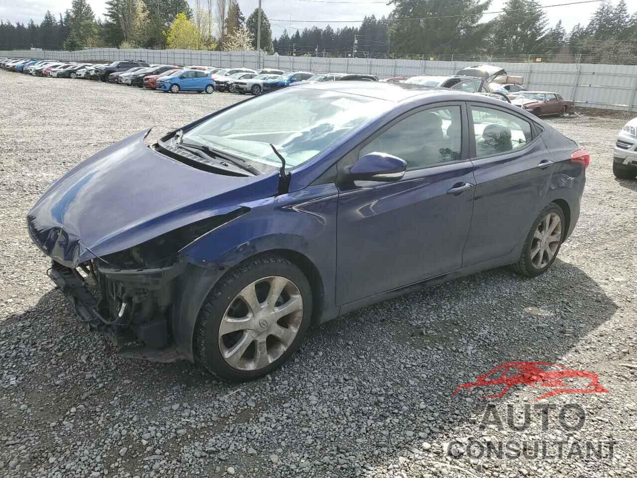 HYUNDAI ELANTRA 2012 - 5NPDH4AE4CH087131