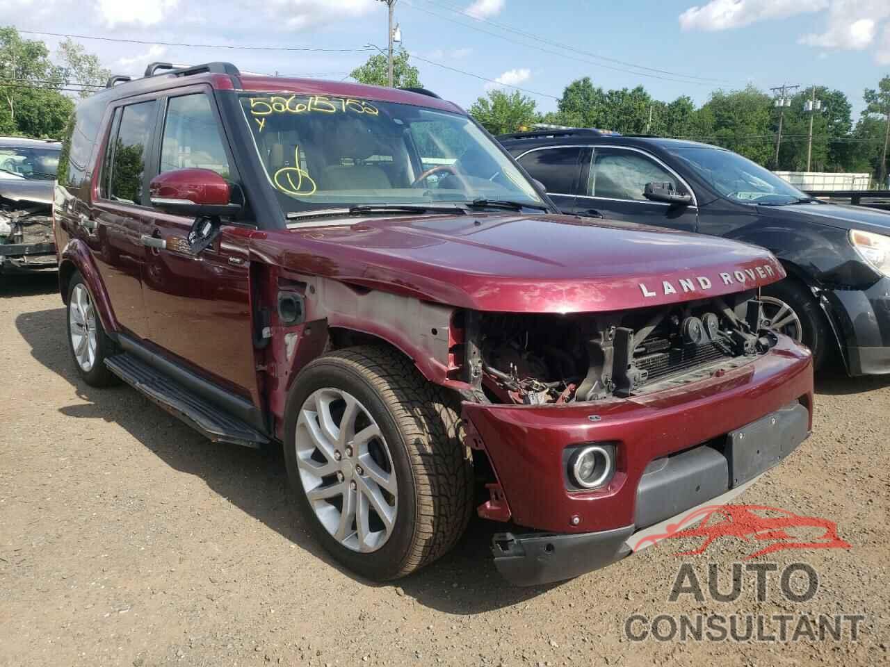 LAND ROVER LR4 2016 - SALAG2V61GA815040